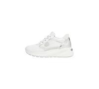 Nero Giardini E615180D Sneakers Donna in Pelle, Tela E Materiale Tecnico - Bianco 39 EU