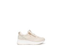 Nero Giardini E615190D Sneakers Donna in Pelle E Materiale Tecnico - Milk 37 EU