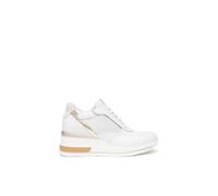 NeroGiardini - Sneakers Donna in Pelle e Materiale Tecnico - Bianco 39