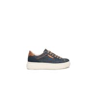 Nero Giardini E615280D Sneakers Donna in Tessuto E Pelle - Jeans 36 EU