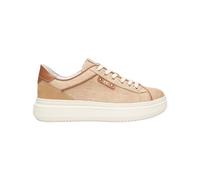 Nero Giardini E615282D Sneakers Donna in Tessuto E Pelle - Naturale 38 EU
