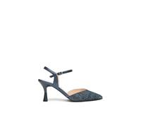 Nero Giardini E615440DE slingback in lurex beige oro con cintino