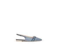 Nero Giardini E615540D Slingback Donna in Tessuto E Pelle