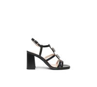 Nero Giardini E615710D Sandali Donna in Pelle - Nero 40 EU
