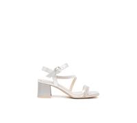 NeroGiardini - Sandali Donna in Pelle - Argento 40