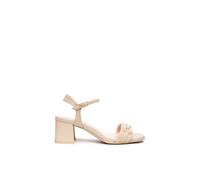 Nero Giardini E615722D Sandali Donna in Pelle - Lino 37 EU