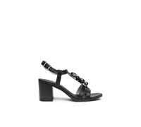 Nero Giardini E615860D Sandali Donna in Pelle - Nero 36 EU