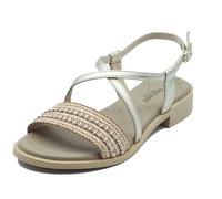 Nero Giardini E615900D Etoile Sand Sandali per Donna con Cinturino e Tacco Basso (Taglia 38)