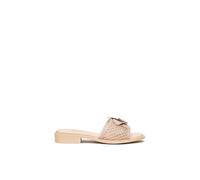 Nero Giardini E615903D Ciabatte Donna in Pelle E Tela - Femme 40 EU