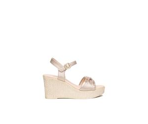 Nero Giardini E615981D - Sandali Zeppa Alta in Pelle