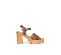Nero Giardini E617010D Sandali Donna in Pelle - Cuoio 37 EU