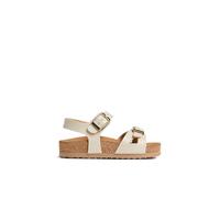 Nero Giardini E633650F Sandali Teen da Ragazza in Materiale Tecnico - Beige 37 EU