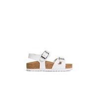Nero Giardini E633650F Sandali Teen da Ragazza in Materiale Tecnico - Bianco 33 EU
