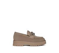 Nero Giardini I205110D Mocassini Donna in Camoscio - Talpa 38 EU