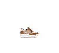Nero Giardini I205284D Sneakers Donna in Camoscio E Pelle - Malto 37 EU
