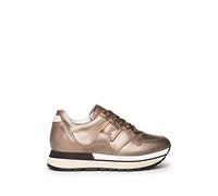 Nero Giardini I205292D Sneakers Donna in Pelle - Brown 37 EU