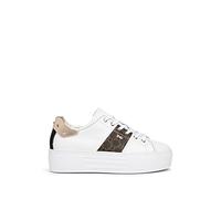 Nero Giardini I205312D Sneakers Donna in Pelle - Bianco 38