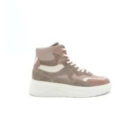 Nero Giardini Sneakers Alte Donna I205385D in Camoscio e Pelle Rosa 38