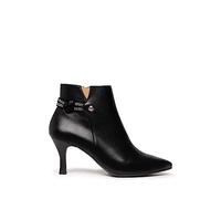 Nero Giardini I205521DE Tronchetti Donna in Pelle E Camoscio - Nero 39 EU