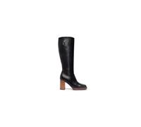 Nero Giardini I205750D Stivali Donna in Pelle - Nero 40 EU