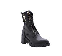 Nero Giardini I205861D Anfibi Donna in Pelle - Nero 37 EU