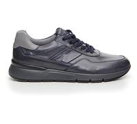 Nero Giardini I303010U Sneakers Uomo in Pelle - Blu 44 EU