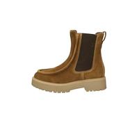 Nero Giardini I308000D Stivaletti Chelsea Donna in Camoscio - Malto 38 EU