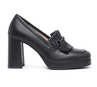 Nero Giardini I308212D Mocassini Donna in Pelle - Nero 36 EU
