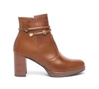 NeroGiardini Outlet - Tronchetti Donna in Pelle - Cuoio