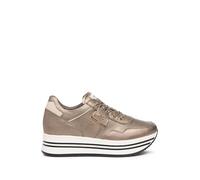 Nero Giardini I308380D Sneakers Donna in Pelle - Brown 38 BRONZO 38