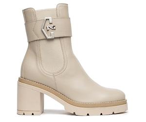 Nero Giardini I309160D Stivaletti Chelsea Donna in Pelle - Avena 41 EU