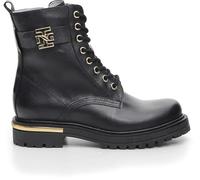 Nero Giardini I332790F Anfibi Teen da Ragazza in Pelle - Nero
