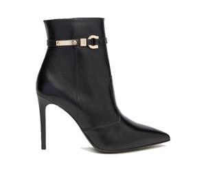 Nero Giardini I410827DE Tronchetti Donna in Pelle - Nero 41 EU