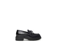 Nero Giardini I411414D Mocassini Donna in Pelle - Nero 36 EU