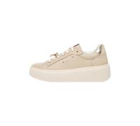 Nero Giardini I411621D Sneakers Donna in Pelle E Materiale Tecnico - Beige 36 EU