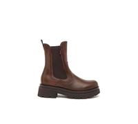 Nero Giardini I411941D Stivaletti Chelsea Donna in Pelle - Beige 36 EU