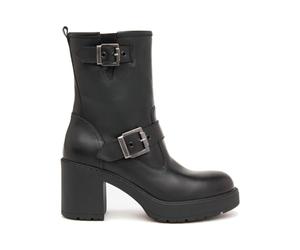 Nero Giardini I411994D Stivaletti Donna in Pelle - Nero 38 EU
