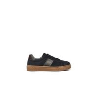 Nero Giardini I500951U Sneakers Uomo in Camoscio E Pelle - Blu 44 EU