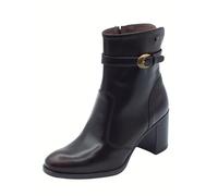Nero Giardini I513851D Manolete T.Moro Tronchetti per Donna in Pelle con Lampo (Taglia 36)