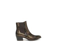 Nero Giardini I513910D Stivaletti Chelsea Donna in Pelle - Potting Soil 41 EU