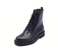 Nero Giardini I513975D Manolete bordò Anfibi per Donna in Pelle con Tacco Basso Lacci e Lampo (Taglia 39)