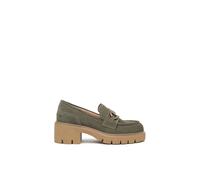 Nero Giardini I513984D Mocassino Donna camoscio Beige con Fibbia