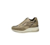 Nero Giardini I514130D Sneakers Donna in Suede,Vernice, Pelle E Materiale Tecnico - Argilla 40 EU
