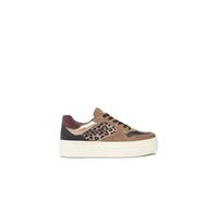 Nero Giardini I514182D Sneakers Donna in Suede, Pelle E Materiale Tecnico - MOU 38 EU