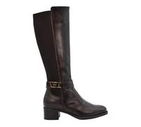 Nero Giardini I514644D Stivali Donna in Pelle E Tessuto - Testa di Moro 36 EU