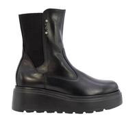 Nero Giardini I514901D Stivaletti Donna in Pelle E Tessuto - Nero 35 EU