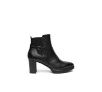 Nero Giardini I617260D Tronchetti Donna in Pelle E Tessuto - Nero 41 EU