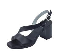 Nero Giardini NeroGiardini E410440D Tamigi Nero Sandali per Donna in pelle con comodo tacco (Taglia 38)