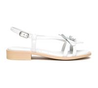 Nero Giardini Sandali Bassi Donna Estate E615901D 707 in Pelle Bianco (38)