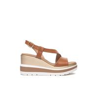 Nero Giardini E513520D Sandali Donna in Pelle - Cognac 40 EU